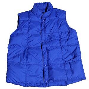 Lands' End Blue Down Puffer Vest – Men's Medium (38-40)